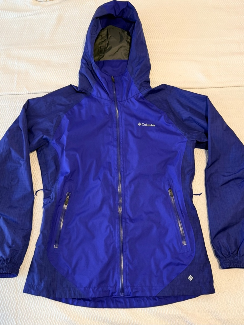 Columbia | Women’s Blue Waterproof Hooded Jacket, Size: Small